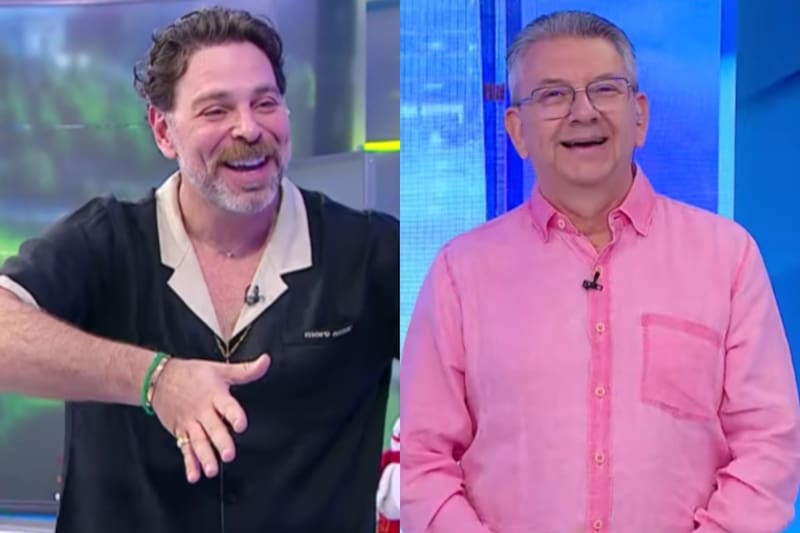 y Jaime Leyton hablaron sobre los abrazos de Año Nuevo.