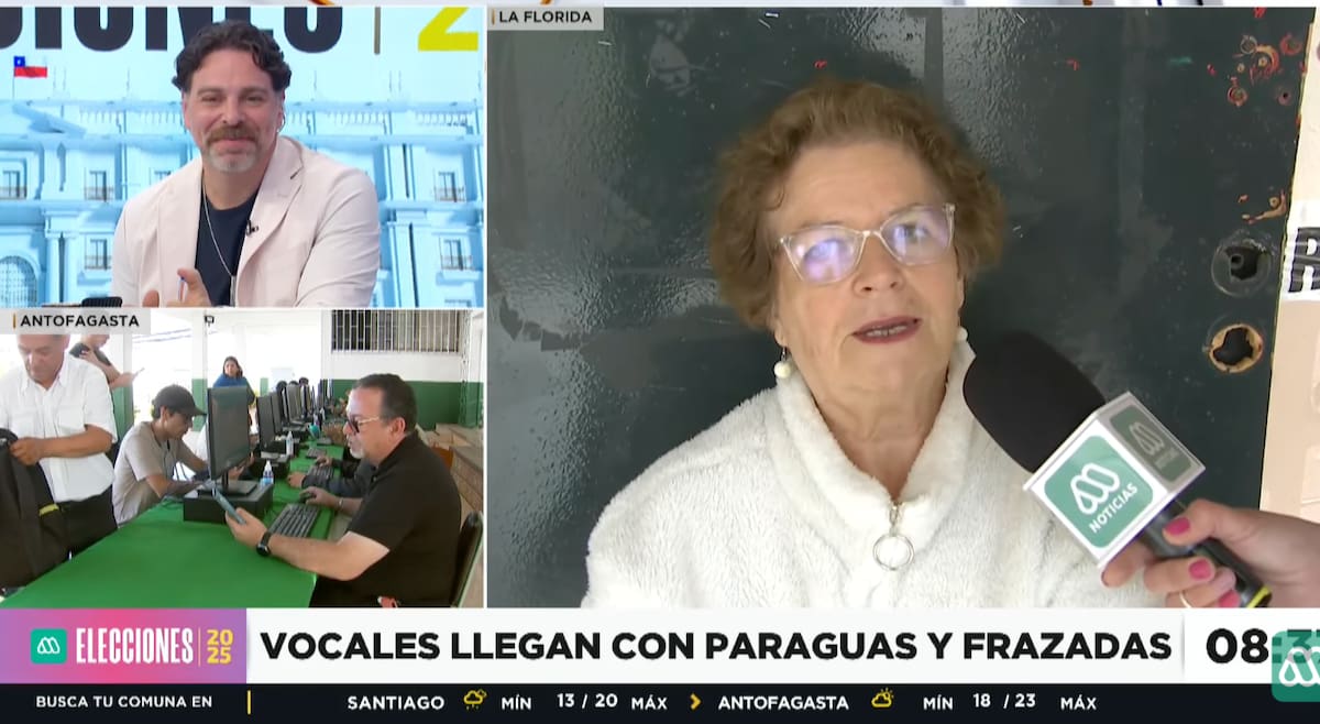 El periodista fue encarado en vivo por votar nulo.
