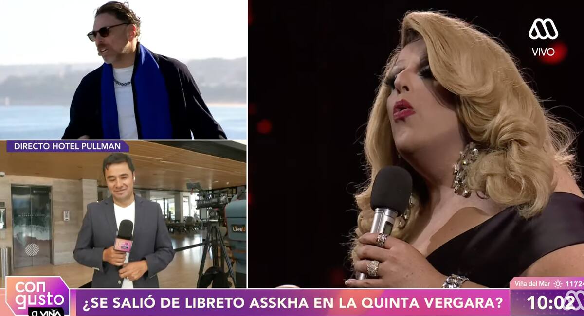 El animador lanzó ácida crítica tras corte a show de Asskha Sumathra en Con Gusto a Viña.