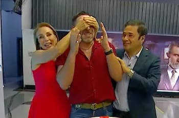 "Nuestro rey”: José Antonio Neme recibe especial sorpresa por su cumpleaños en “Mucho Gusto”