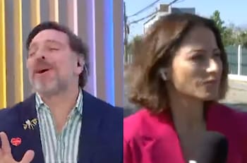 VIDEO| El chascarro de Cony Santa María en las Elecciones 2025 que sacó carcajadas en José Antonio Neme