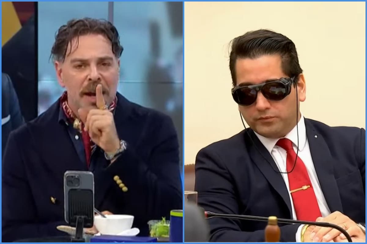 “Calladito más bonito”, le dijo el animador de Mega. Foto: Reproducción.