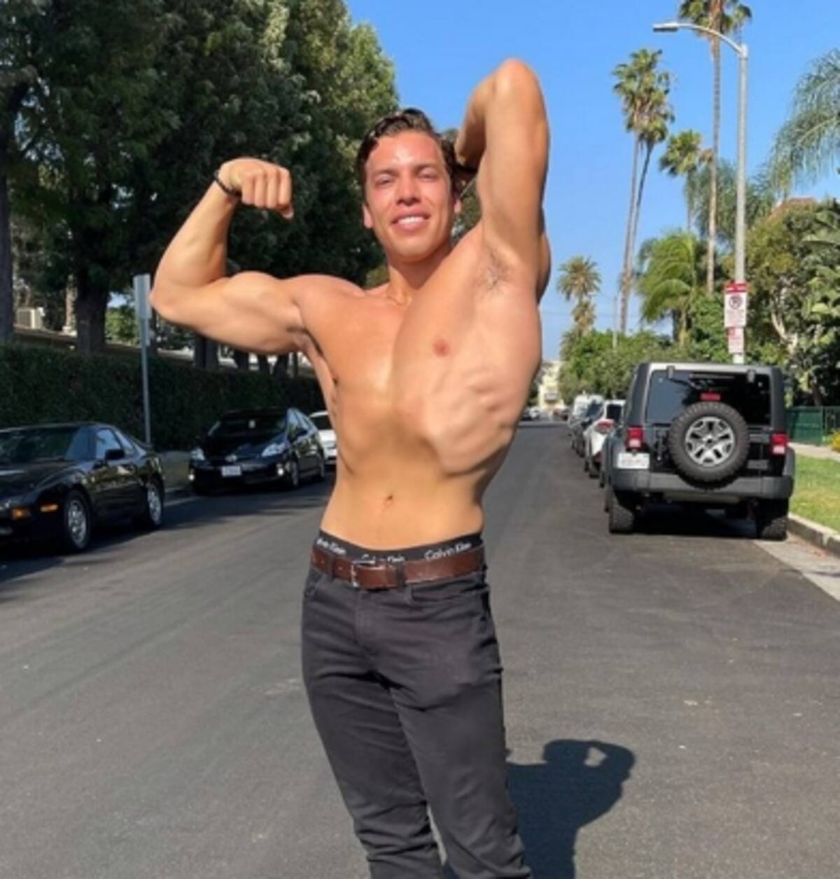 Joseph Baena El hijo de Arnold Shwarzenegger parece seguir los pasos de su famoso padre, al menos en ejercitar su cuerpo. - Créditos: Instagram @projoe2