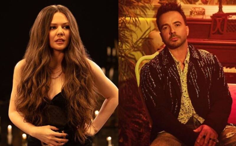Joy Huerta y Luis Fonsi Los cantante darán su voz en el espectáculo "Harmonious" - Créditos: Instagram: @joynadamas/@luisfonsi