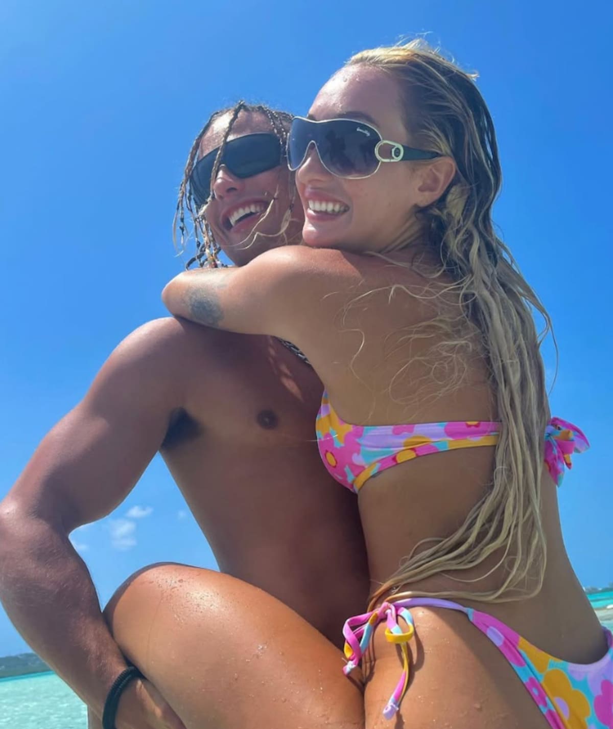 La pareja estuvo junta por dos años y medio.