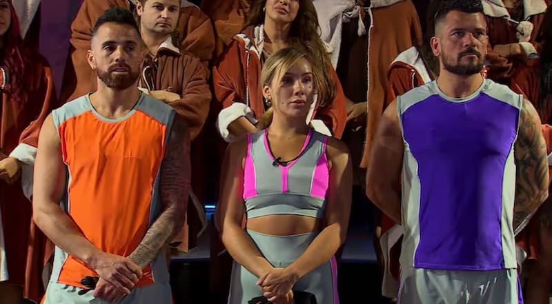 El deportista ganó el primer tiempo de Mundos Opuestos.