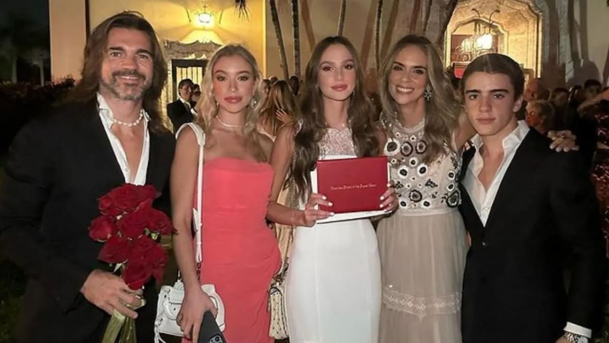 Revisa lo grandes que están los hijos de Juanes