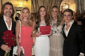 Revisa lo grandes que están los hijos de Juanes