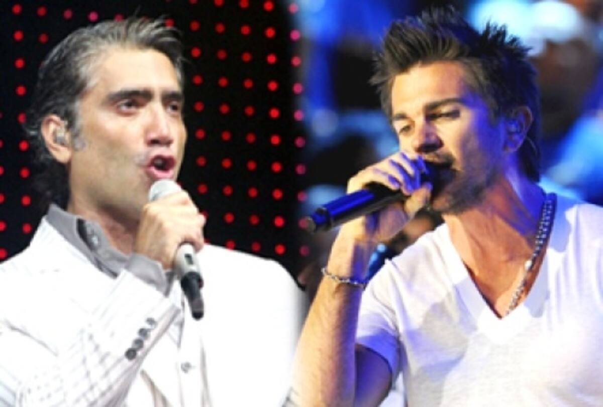 Juanes y Alejandro Fernández - Créditos: Especial