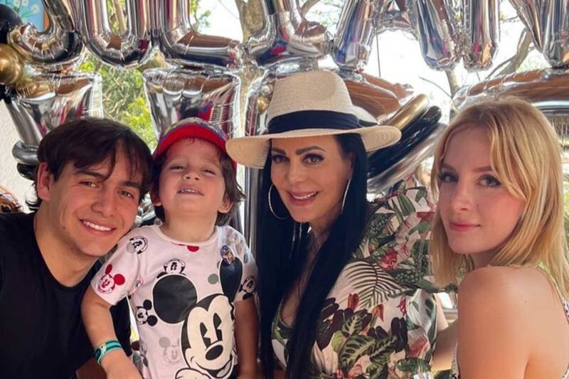 Julián Figueroa  El pequeño José Julián en unas semanas cumplirá seis años. - Créditos: Instagram