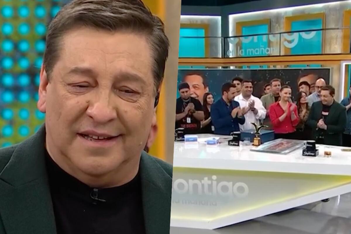 Y su último día en Chilevisión. Foto: Captura