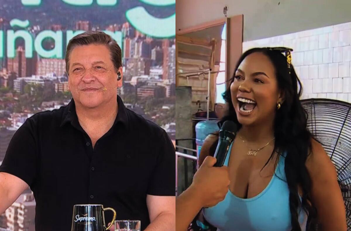 Betsy Camino descolocó a Julio César Rodríguez en pleno diálogo en vivo: reveló un íntimo apodo