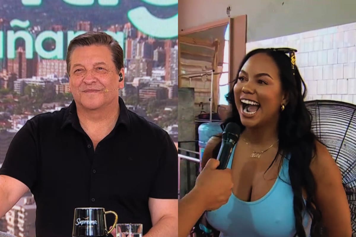 Vivieron un incómodo momento al aire en el matinal de CHV. Foto: Contigo En La Mañana en YouTube.