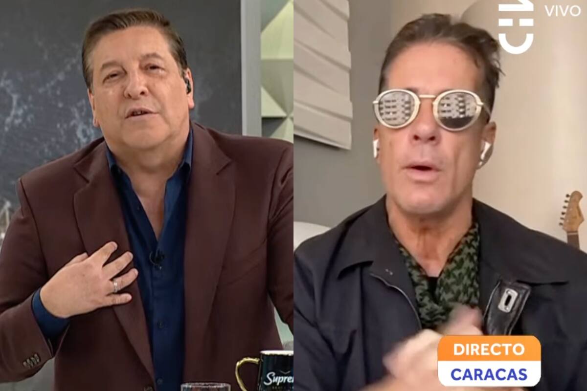 El animador arremetió contra el actor venezolano.