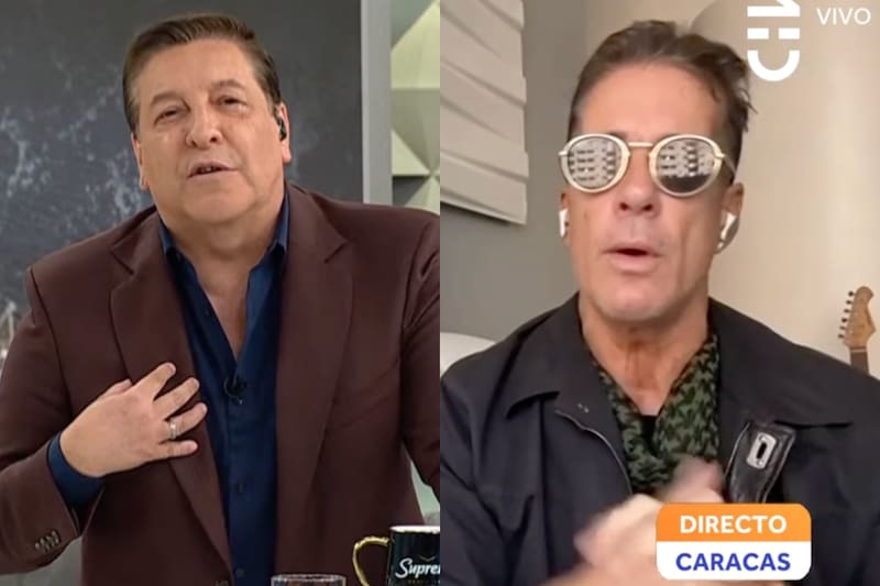 El animador arremetió contra el actor venezolano.