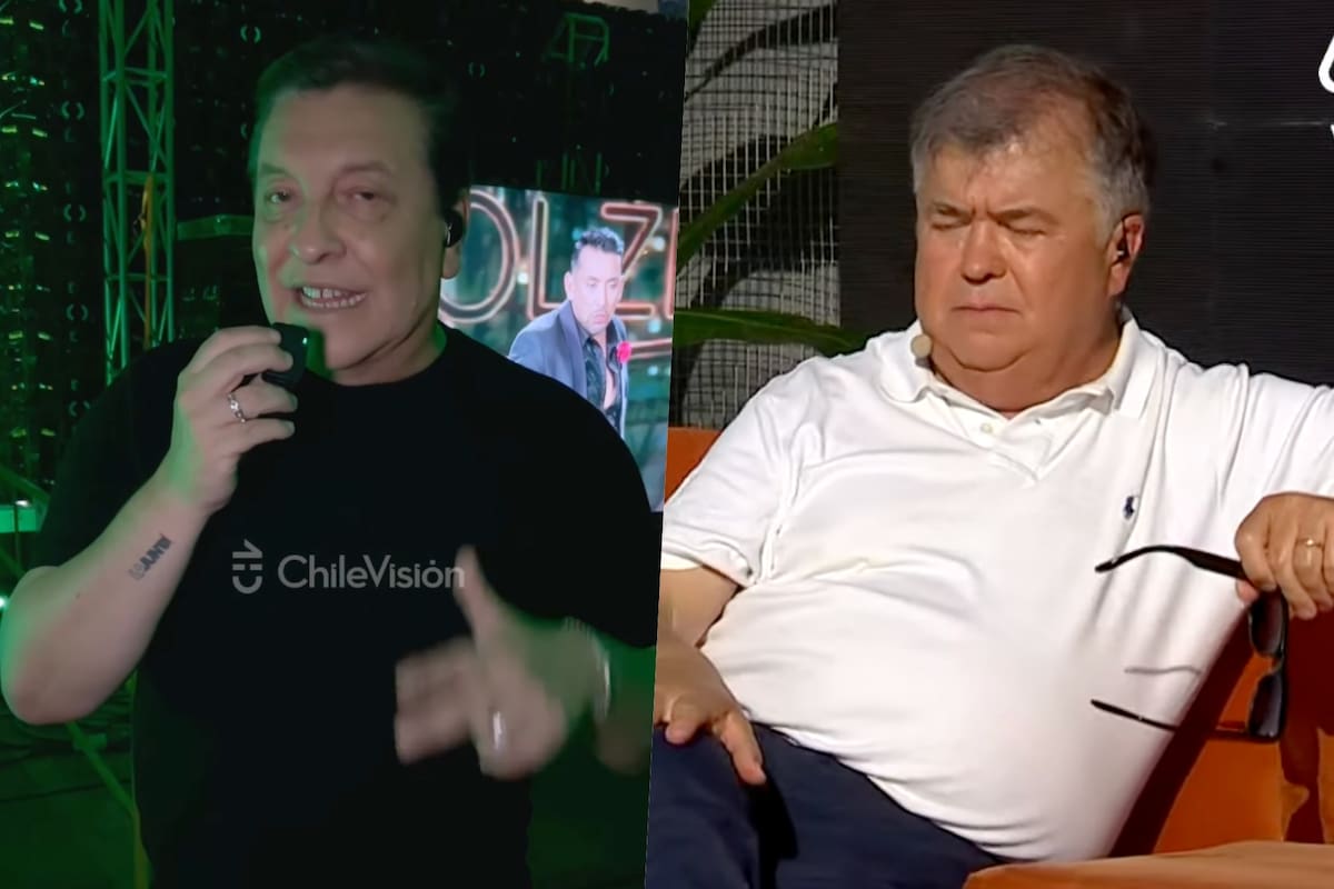 Se "encararon" en el programa Only Viña. Foto: Captura CHV / Mega