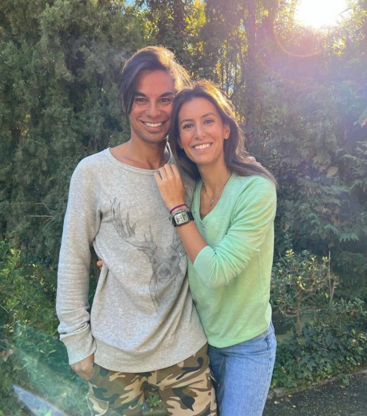 Julio Iglesias Jr. y su hermana Ana Boyer
