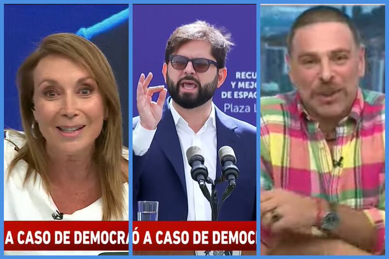 se enojaron con el presidente Boric por dura crítica a los matinales