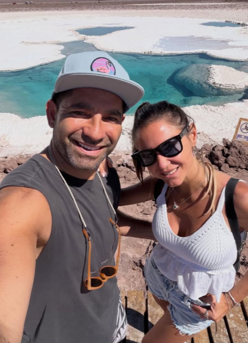 El periodista presentó a su nueva pareja.