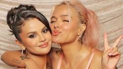 Revelan que Karol G, Christina Aguilera y Selena Gómez estarían preparando una colaboración