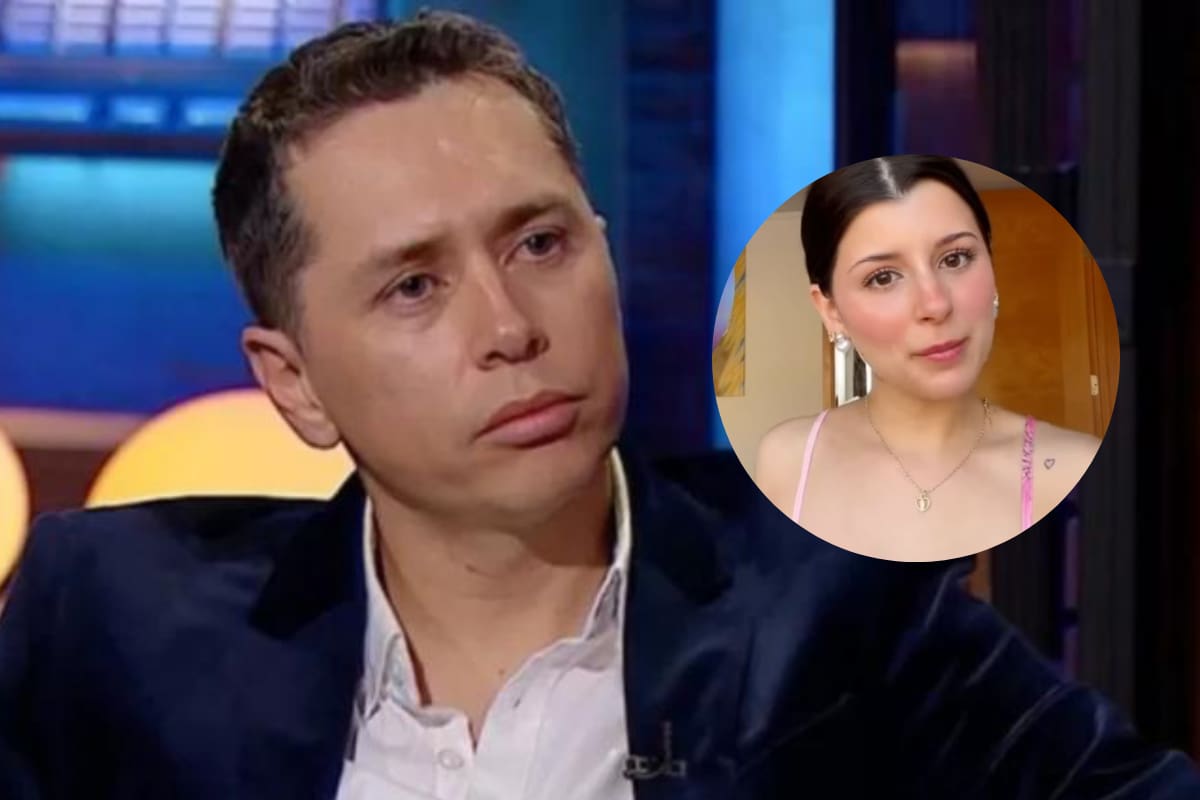 El comunicador respondió a feroz palo de su excuñada.