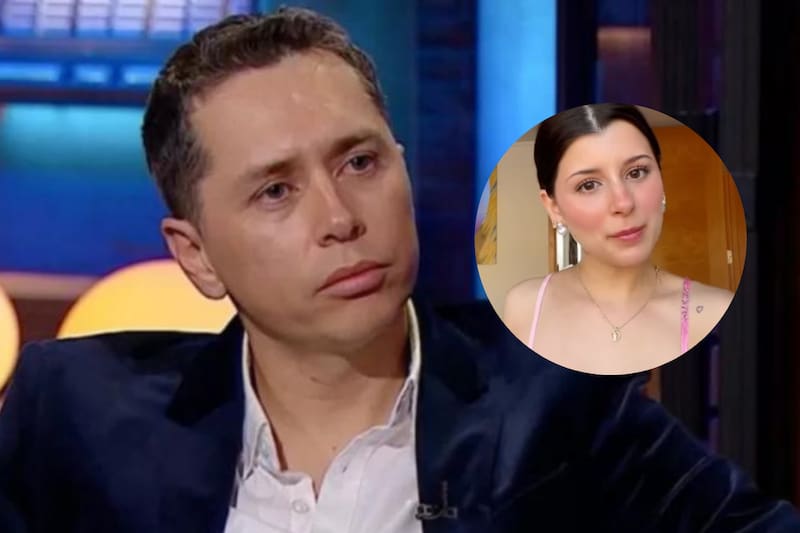 El comunicador respondió a feroz palo de su excuñada.