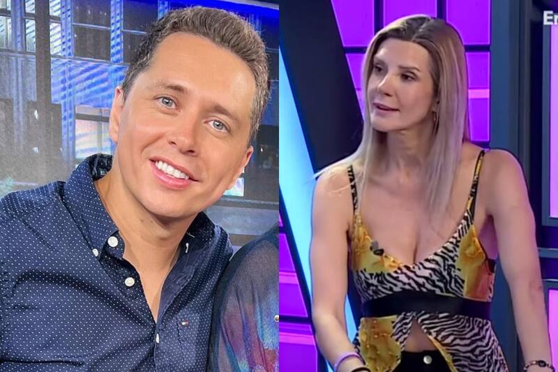 Karol Lucero y Andrea Zuckermann El comunicador le respondió a la actriz por sus dichos - Créditos: Instagram / Reproducción