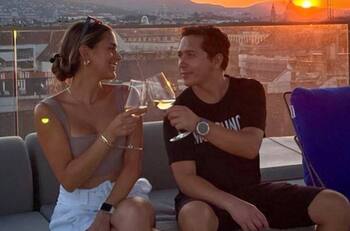 El especial panorama que disfrutaron Karol Lucero y Fran Virgilo en medio de la polémica