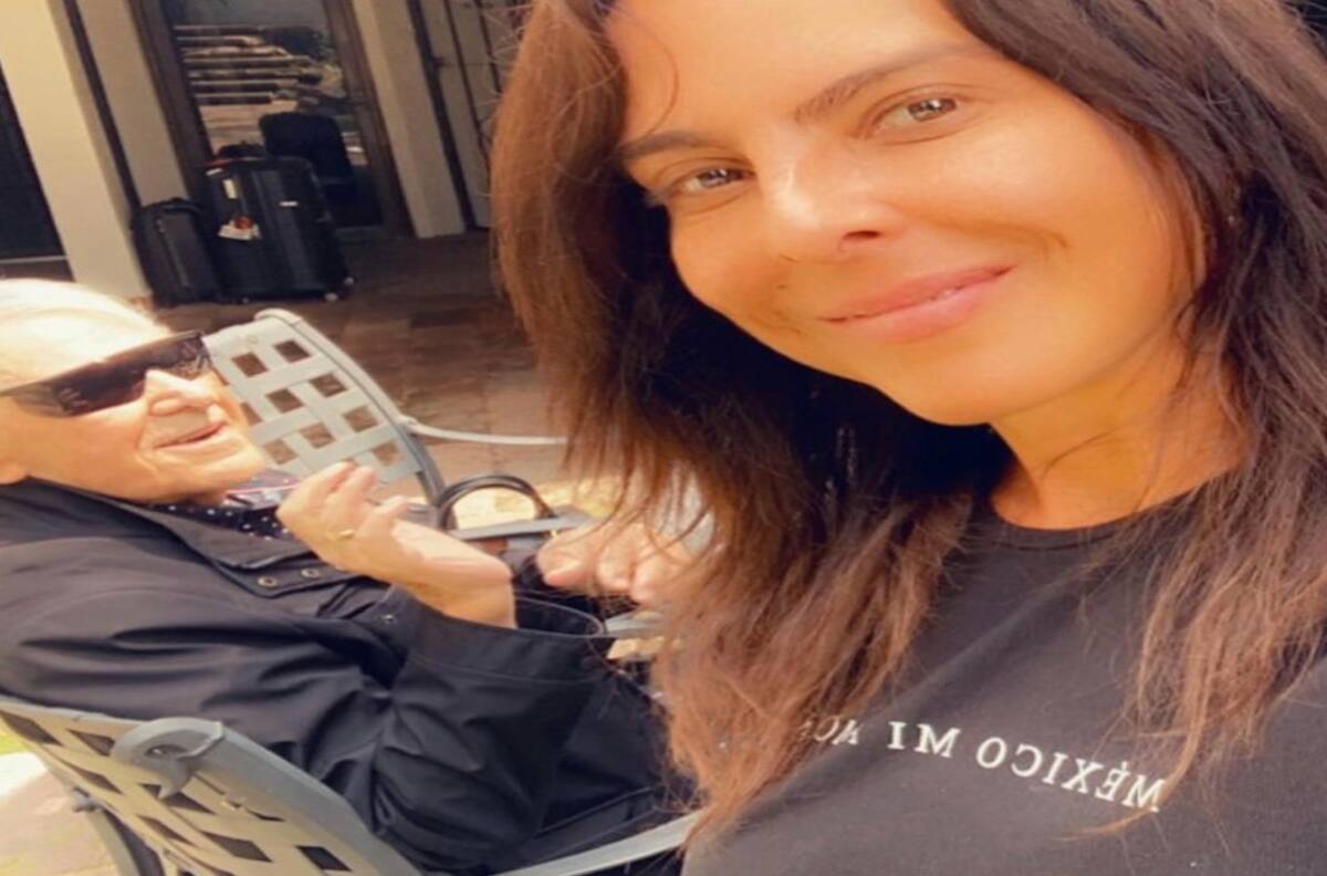 Kate del Castillo se reencuentra con su padre Eric del Castillo tras larga ausencia