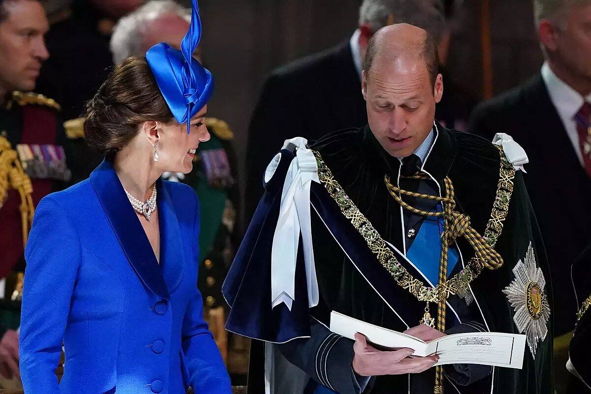 El atrevido gesto de la princesa de Gales con el príncipe William en la coronación escocesa del rey Carlos III