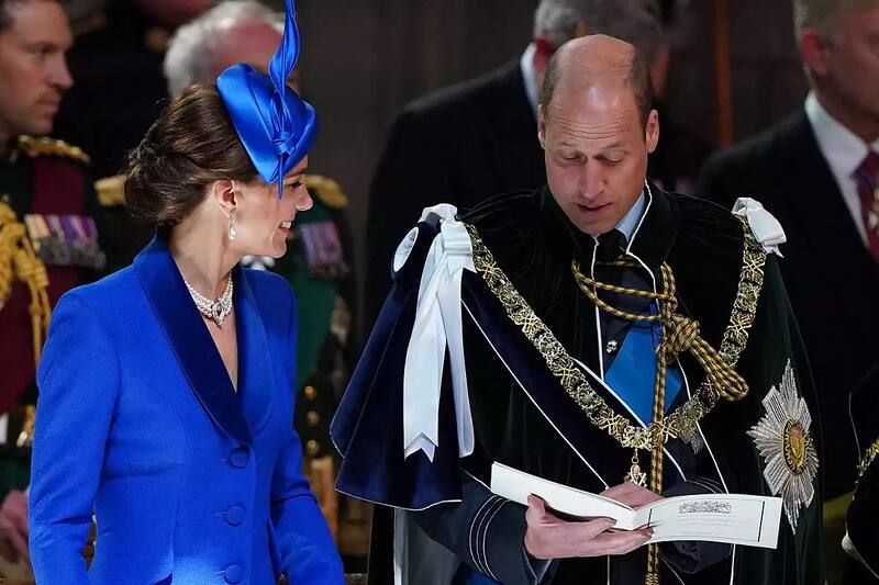 El atrevido gesto de la princesa de Gales con el príncipe William en la coronación escocesa del rey Carlos III