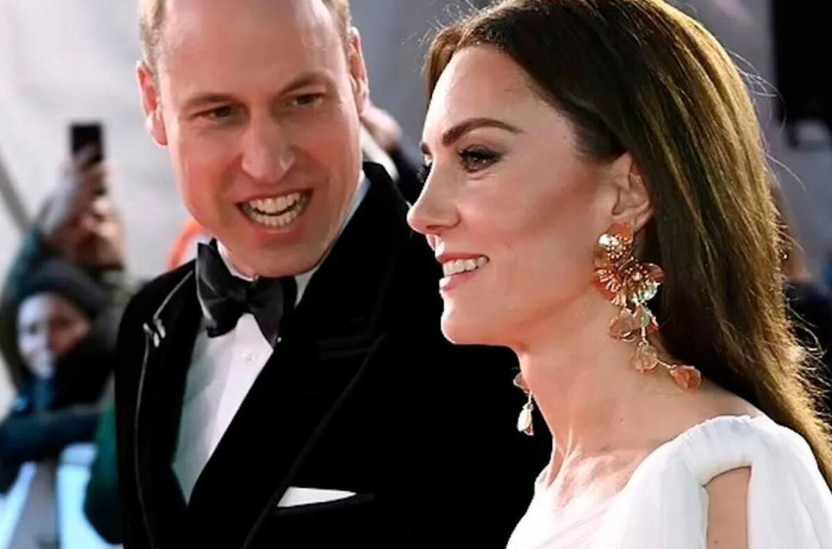 Kate Middleton vence al príncipe William en un reto de bicicleta usando falda y tacones