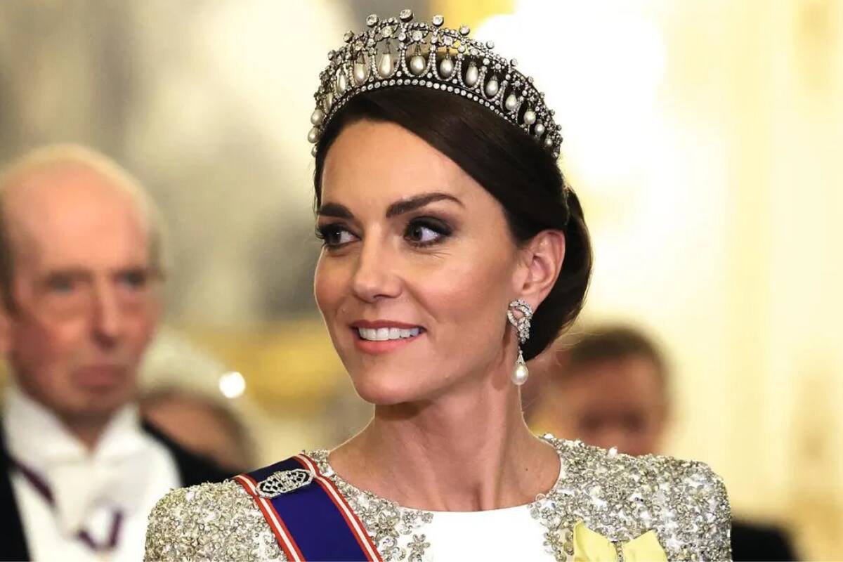 Kate Middleton ha usado 3 tiaras en trece momentos. - Créditos: Gtres