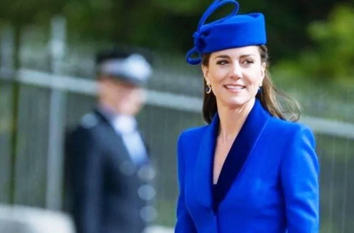 Kate Middleton rompe las reglas de vestimenta en la primer misa de Pascua sin la reina Isabel II