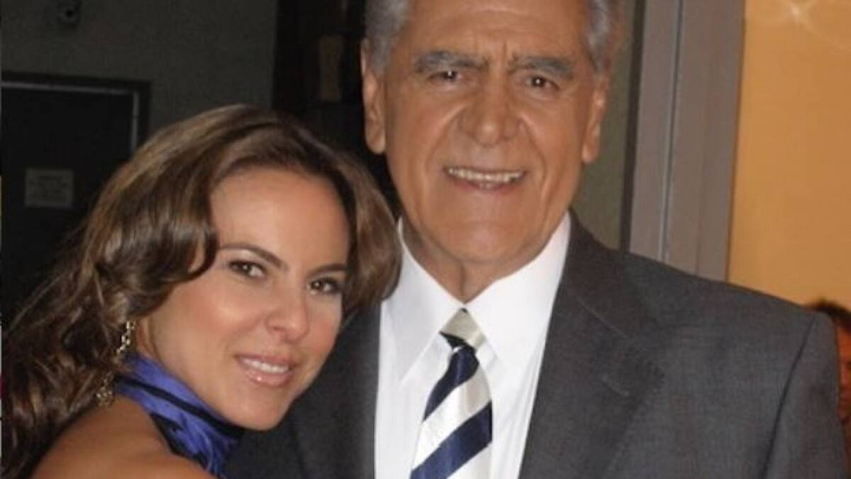 Ver a Kate del Castillo casada y con hijos es el último deseo de su padre, Eric del Castillo