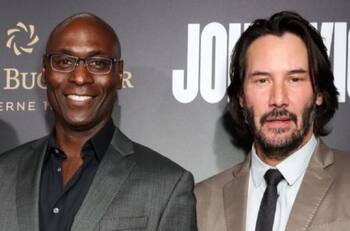 Keanu Reeves "desconsolado" por la muerte de Lance Reddick