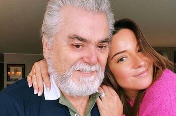 El especial detalle que recibió Kel Calderón de parte de su padre en este Día de la Mujer