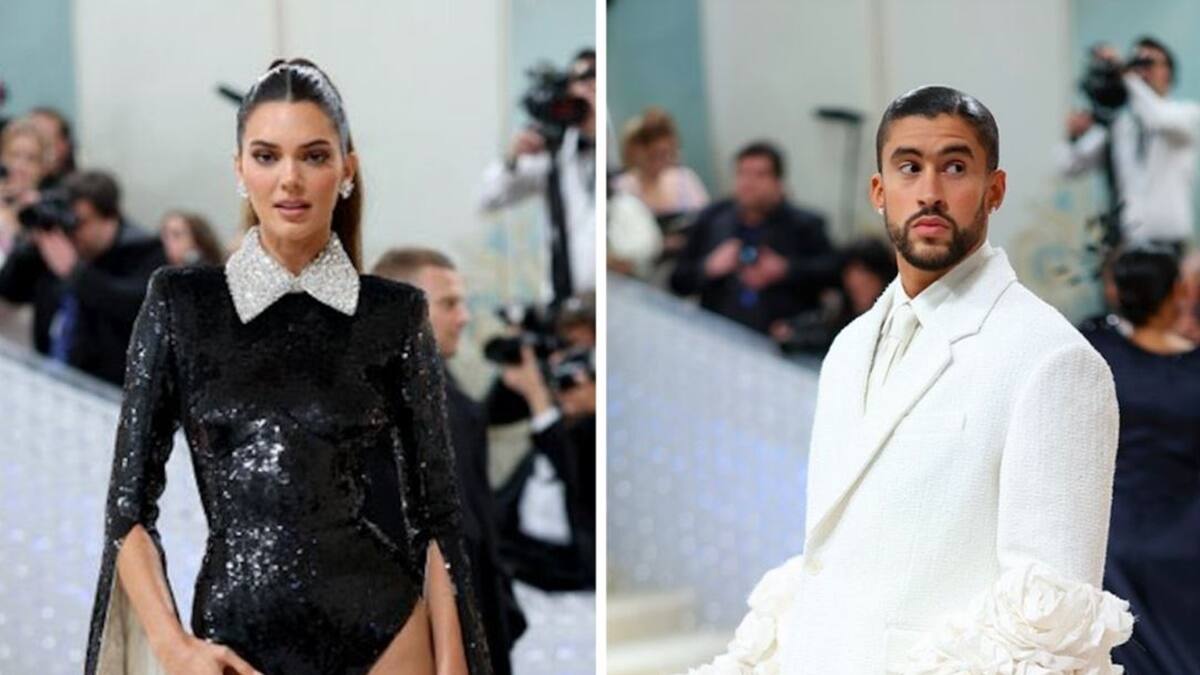 Estos son sus looks: Kendall Jenner y Bad Bunny llegan juntos al "after party" de la Met Gala 2023