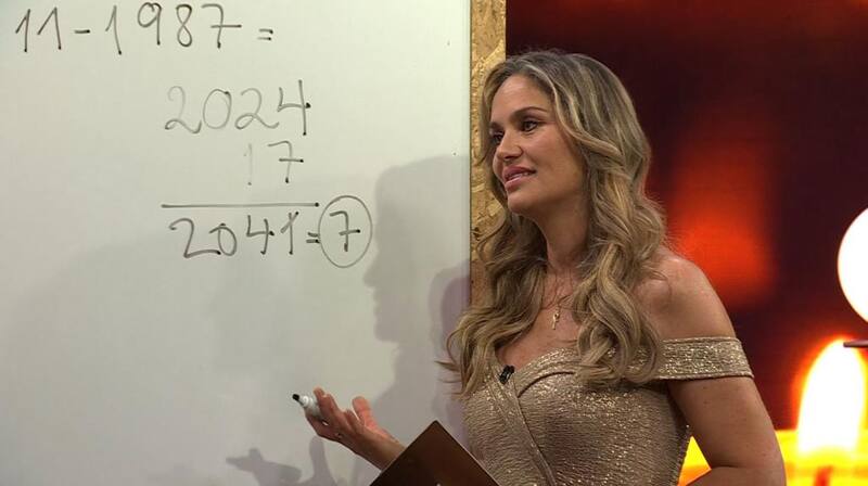 Kenita Larraín entregó predicciones en "Podemos Hablar". Créditos: CHV