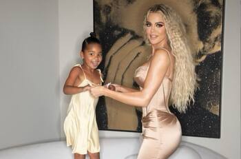 El adorable regalo que recibió Khloé Kardashian de su hija True para celebrar el Día de las Madres