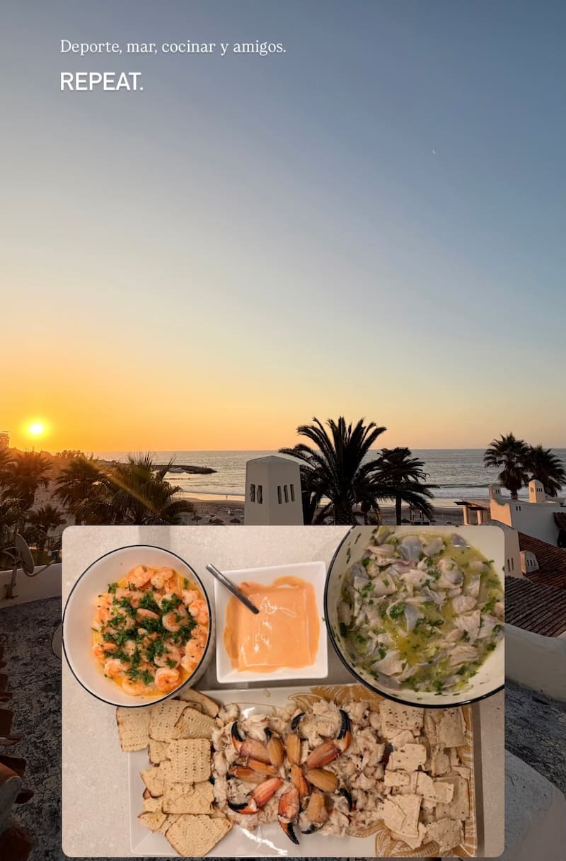 La modelo reapareció en redes sociales.