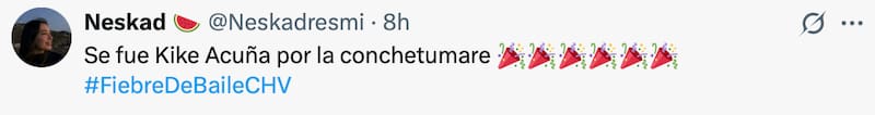 El deportista fue eliminado de Fiebre de Baile.