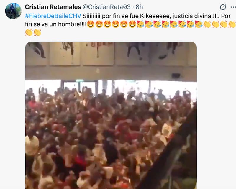 El deportista fue eliminado de Fiebre de Baile.