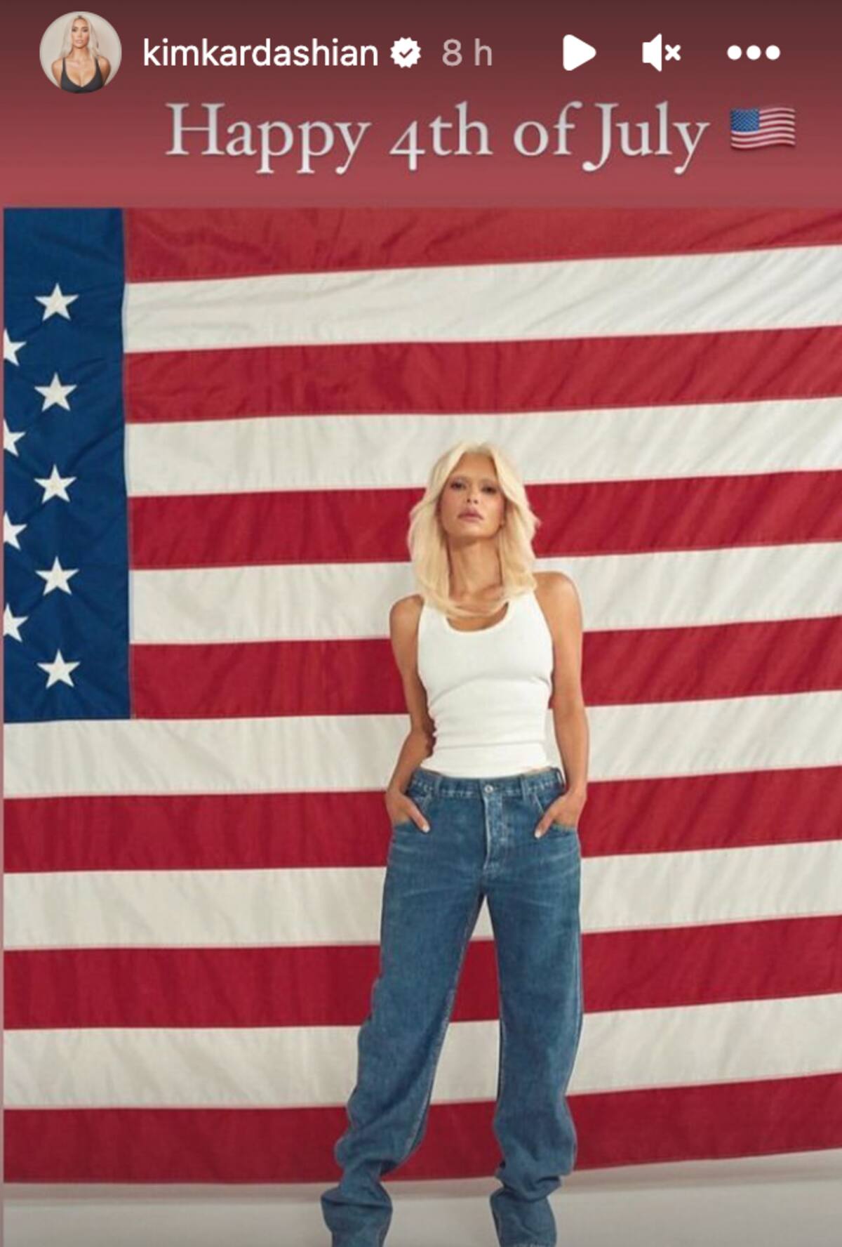 La socialité celebró el 4 de julio