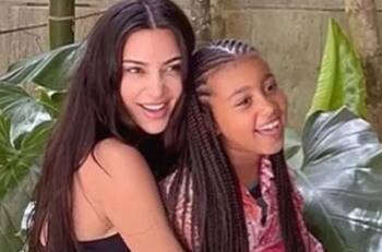 North West, hija de Kim Kardashian, le roba el show a Katy Perry en Las Vegas