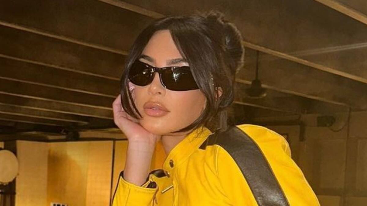 Kim Kardashian enamora al estilo de Kill Bill con la icónica chaqueta amarilla
