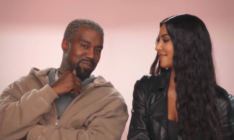 Kim Kardashian y Kanye West  - Créditos: Captura