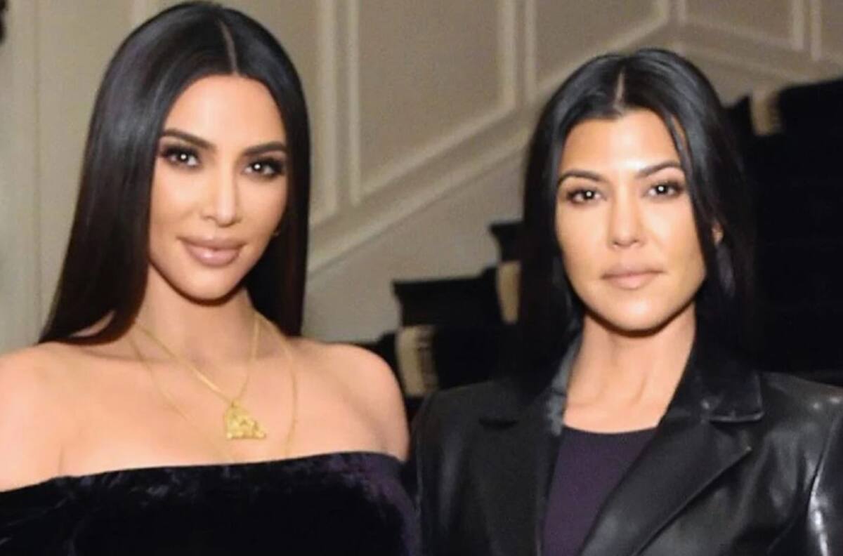 Kim y Kourtney Kardashian ponen fin a su disputa con adorable fotografía