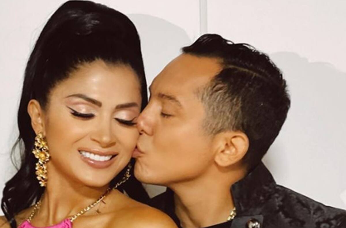 "La casa de los famosos": Kimberly Flores regresa… y de la mano de su esposo Edwin Luna
