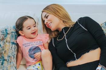 Al estilo príncesa: Kimberly Loaiza compartió postales del cumpleaños de Kima Sofía